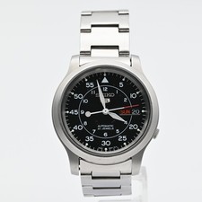 SEIKO 5 SNK809 7S26 Automatic Black Dial 36mm Men's Watch From Japan #0001