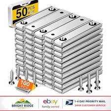 Strong Neodymium Magnets 50 Count for Holding and Mounting - Easy Installation