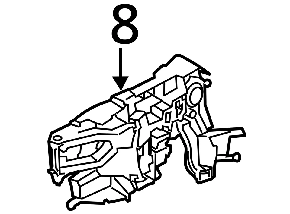 BMW 650I 2012 2013 2014 2015 DELANTERO DERECHO EXTERIOR CONFORT MANIJA DE PUERTA Foto 4 de 4