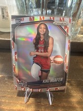 2025 Panini Prizm WNBA #149 Kiki Iriafen WNBA Logo Prizms