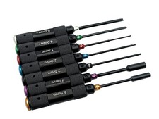 Schraubendreher Aluminium HSS Einsatz ISK Aussensechskant Kreuz Schlitz