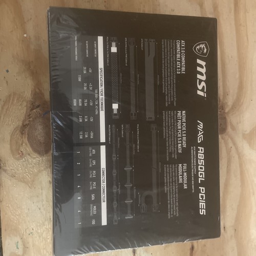 MSI MAG A850GL PCIE 5.1 & ATX 3.1 Game Power Supply Full Modular MAGA850GLPCIE5 - Picture 2 of 2