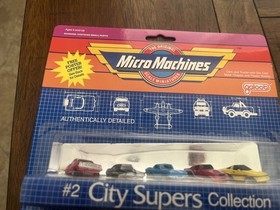 GALOOB MICRO MACHINES  #2 CITY SUPERS & #3 U.S. CLASSICS