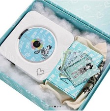 Karol G x SHISHIDOMIA Cd Player/Bluetooth Speaker w/remote, KG0516 CD, Card Set