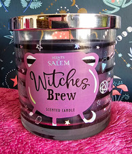 Scents of Salem Witches Brew Scented Candle 350g Black Glass