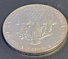 1987 SILVER EAGLE DOLLAR 1 OZ .999 FINE - UNCIRCULATED In ORIGINAL SLEEVE