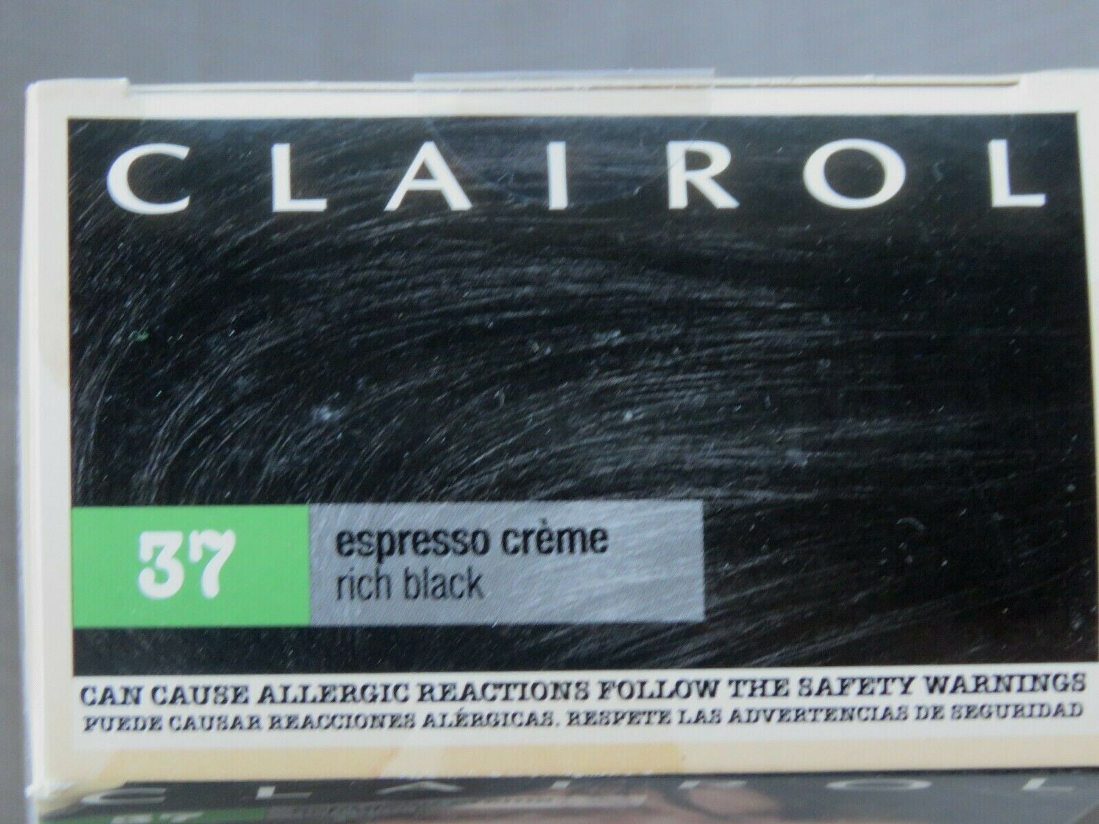 CLAIROL NATURAL INSTINCTS RICH COLOR CREME 37 ESPRESSO CREME BLACK