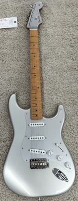 Fender H.E.R. Stratocaster Electric Guitar, Chrome Glow Finish, with Gig Bag