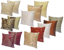 Cuscino arredo divano decorativo fodera senza imbottitura misto seta elegant G20