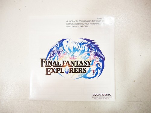 Final Fantasy Explorers Nintendo 3DS PAL FAH - Imagen 6 de 9