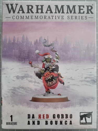 Da Red Gobbo & Bounca-Ork-GorkaMorka-Gretchin-Squig-Christmas 2021-Warhammer 40k