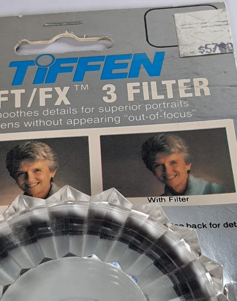 TiFFEN 62mm Soft FX 3 62SFX3 Authentic USA 62 mm E62 Remove Wrinkles & Blemishes - Image 2 of 4