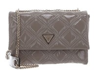 Guess Deesa Convertible Xbody Flap Schultertasche UmhäNgetasche Taupe Taupe Neu