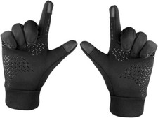 Galpada Riding Gloves Sport Black Outdoor Winter Touchscreen Soft Warm
