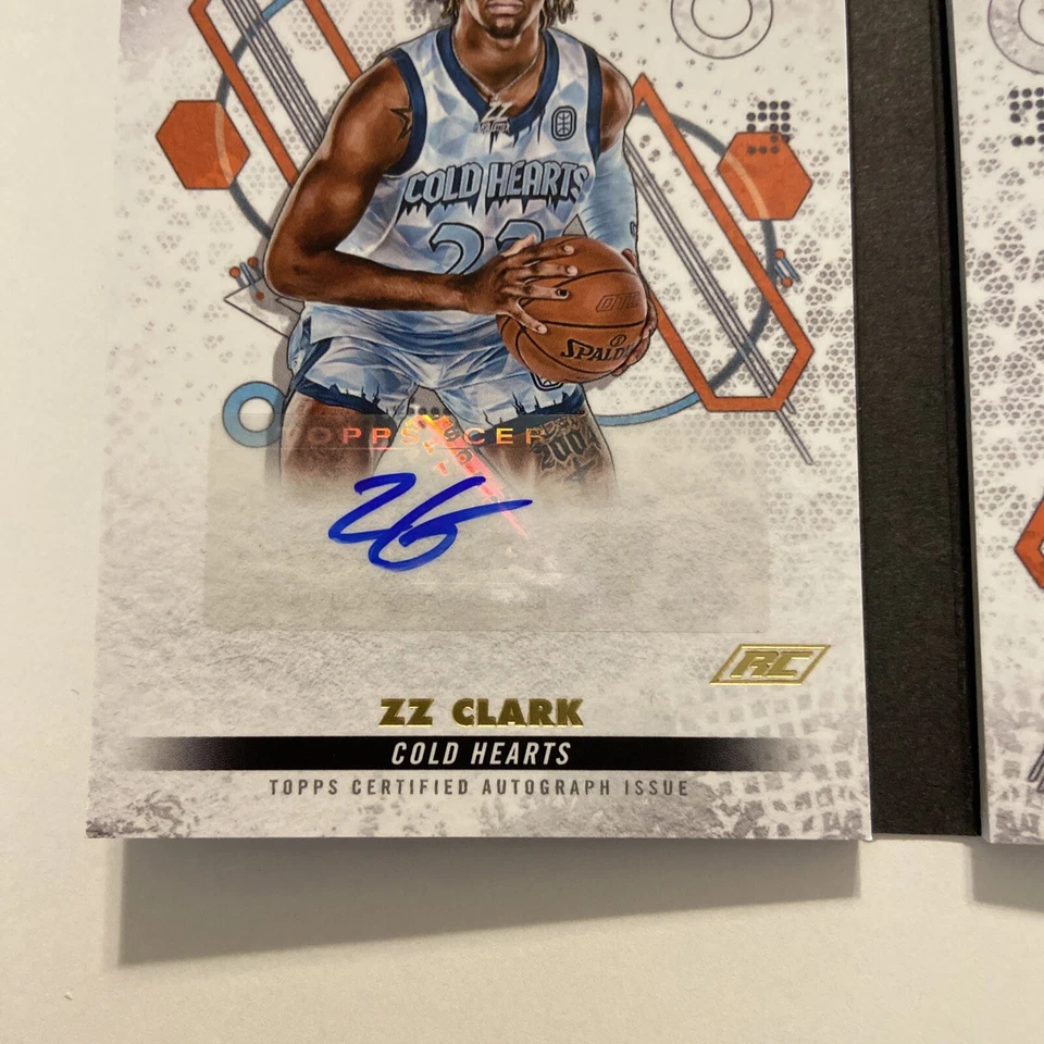 2022-23 Topps Inception ZZ Clark 2/5 Team Name Relic Book Auto - Image 3 of 4