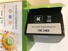 Lexmark CS310, CS410, CS510 EXTRA High Yield Black Toner 8k  Universal Compat. 