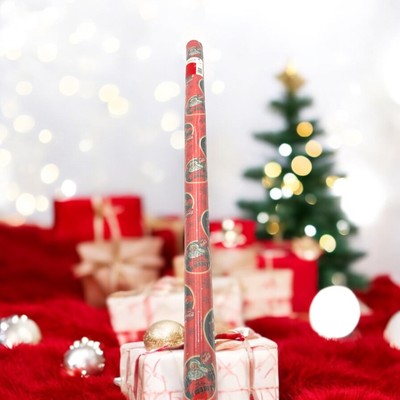 Coca Cola Wrapping Paper Santa Claus 2012 Roll 50 Sq Ft Total Kmart 3.3 Ft
