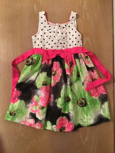 Girl's Bonnie Jean Easter Dress White 