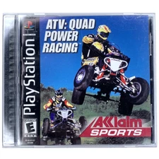 ATV: Quad Power Racing (PlayStation 1 PS1) w Manual - Tested & Works