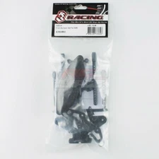 3Racing M05-04 Front Bumper w/Body Post Set For Tamiya RC M-05 Chassis