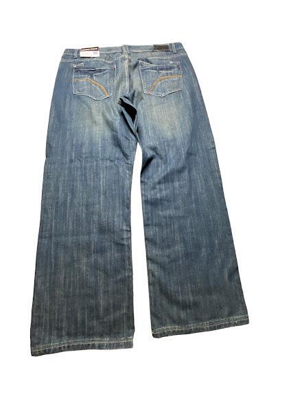 Basic Code Men's Vintage Medium Wash Straight Leg… - image 2