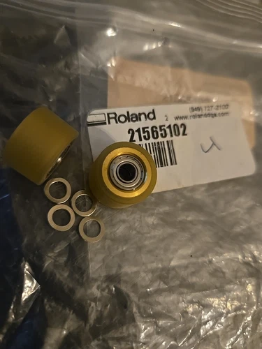 Set of 2 OEM Pinch Rollers, Roland part #: 21565102 - Left and Right sides