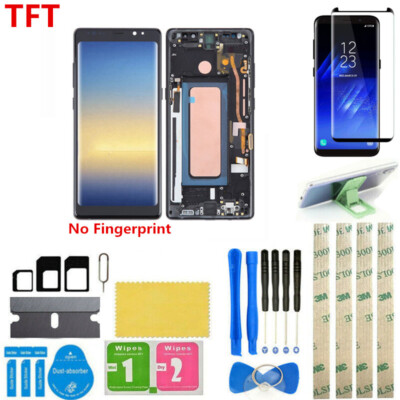 For Samsung Galaxy Note 8 Note8 TFT LCD Display Touch Screen Digitizer + Frame