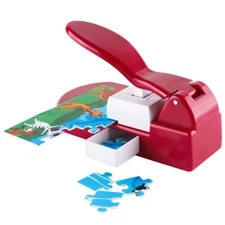2 Color Puzzle Maker Jigsaw Puzzle Making Machine For DIY Puzzle Making