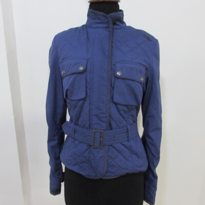Belstaff gesteppte Motorradjacke Brustumfang 30/32 UK XS REF (12775)]