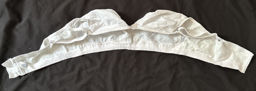 Timeless Comfort Wireless Bra Women’s Size 42C White Full Coverag Adjust Straps - Picture 3 of 10