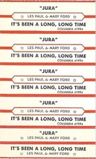 Five Jukebox Title Strips - Les Paul & Mary Ford: 