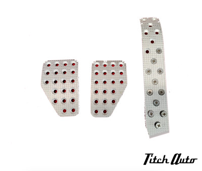 Drilled Pedal Set For Ferrari 308 328 348 Testarossa Mondial GT4