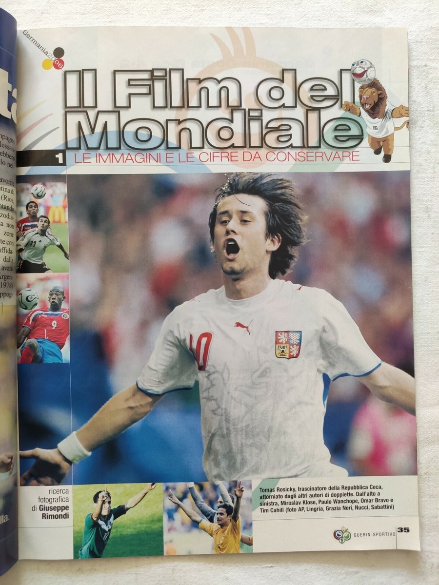 Magazine Guerin Sportivo N°25 2006 (Spécial Mondial, Gattuso) - Excellent état