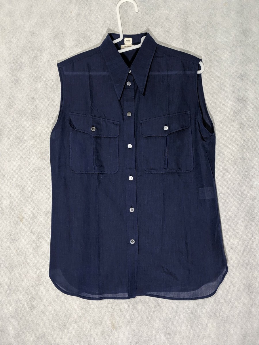 トップス HERMES by Margiela sleeveless shirt Hermès by Margiela sleeveless shirt