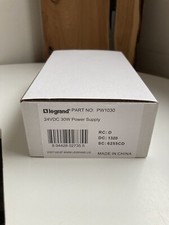 NIB Legrand 24 VDC 30 Watt Switching AC Adapter UL Listed PW1030 ON-Q