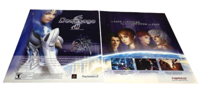 Xenosaga II PS2 2005 Video Game Magazine Print Ad Original