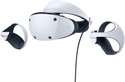 PSVR2 - Sony PlayStation VR2 Headset + Sense Controllers + OEM Headphones White