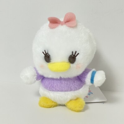 Disney Store Japan Plush Daisy Duck Urupocha-Chan Mini Stuffed Toy