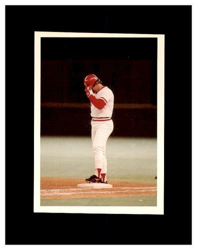 PETE ROSE REDS 1985 TOPPS RENATA GALASSO OFFICIAL CARD #82 MINT - 第 1/2 張圖片