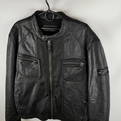 leather jacket ben sherman