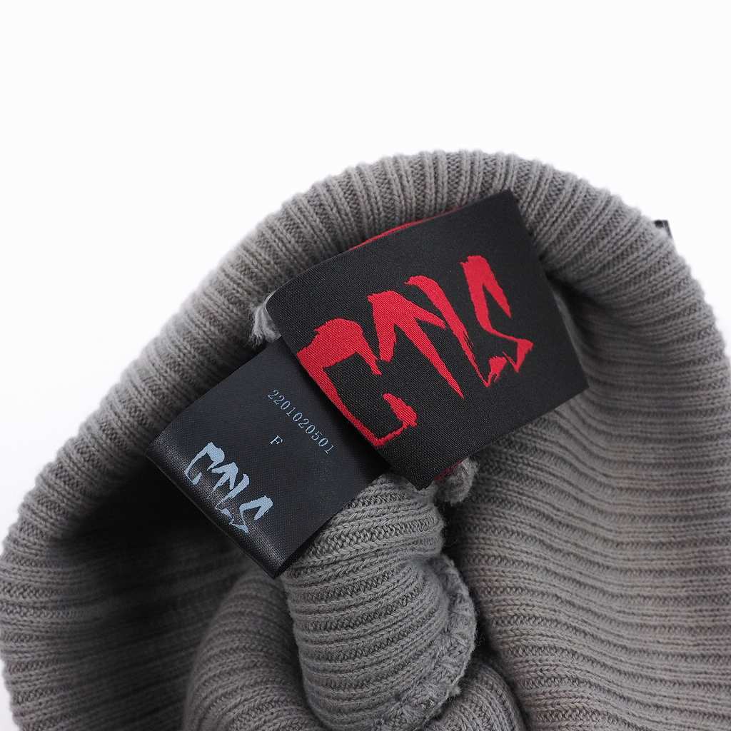 大きい割引大きい割引CVTVLIST CTLS BIG CROSS BEANIE “BLACK” ニット