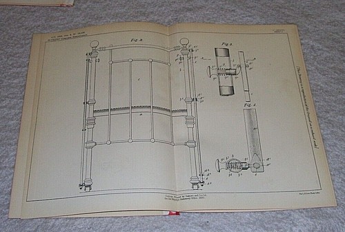 IMPROVEMENTS IN METALLIC COTS PATENT HOSKINS HOSKINS and SEWELL BORDESLEY 1894 - 第 2/3 張圖片