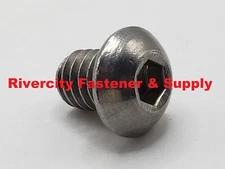 (250) 5/16-18x3/8 Stainless Button Head Allen Cap Screws 5/16x18x3/8 Bolts