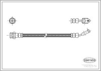 Corteco 19032579 Bremsschlauch Vorne 357 Mm FüR