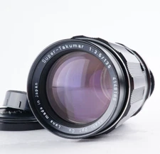 EX+5 PENTAX Super Takumar 135mm F/3.5 MF Telephoto Lens For M42 From JAPAN