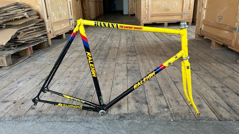 Vintage Raleigh Banana Competition 531c Campag SR Worksop Built 1988 Quality