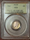 1962 PCGS PR68 Roosevelt Dime Silver Proof Light Toning