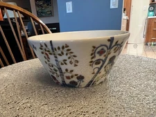 IIttala Taika Serving Bowl White Birds &Trees  H2.7" x D6.0" from Japan