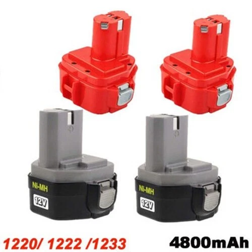 Pack For Makita Akku 12V PA12 1200 1220 1222 1234 1235 6270D 6271D 8434D 4800mAh