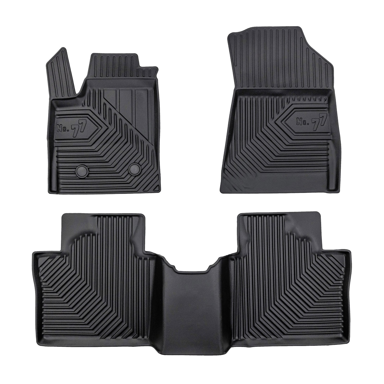 Tapis de sol de voiture pour Renault Espace VI 2023-2026 TPE 3Pcs